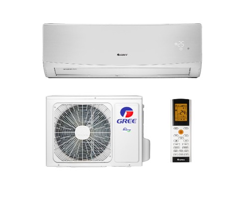 Кондиціонер Gree GWH24QE-K6DND2E Silver Lomo